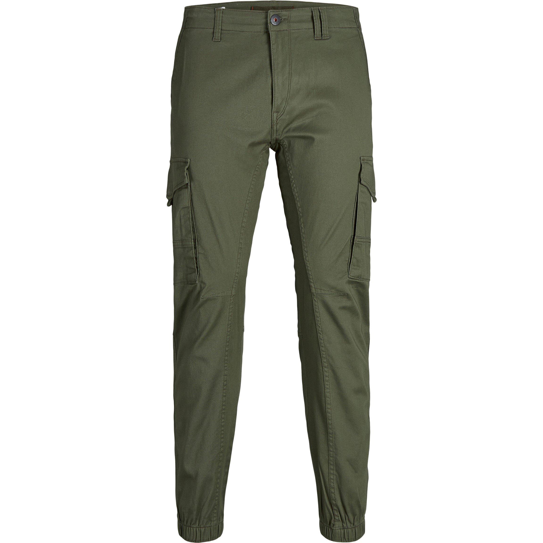 Jack and Jones Slim Stretch Cuffed Cargo Pants