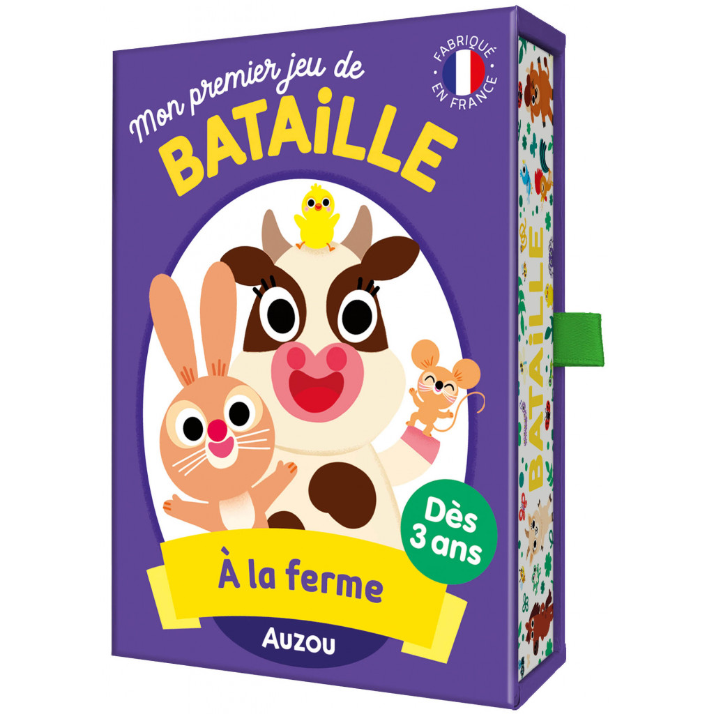 Mon Premier Jeu de Bataille - A la Ferme- Jeu de cartes
