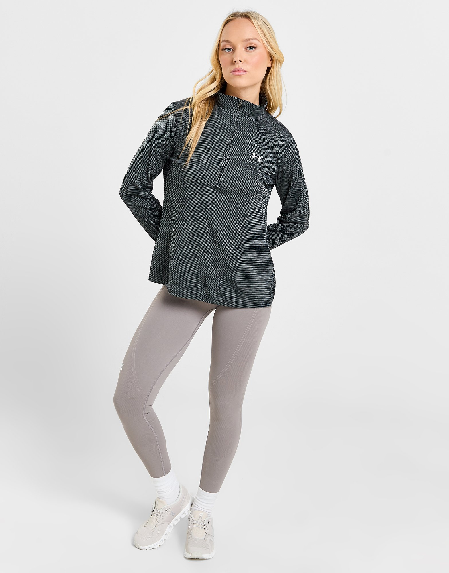 Under Armour Haut Zippé Tech Tex Femme