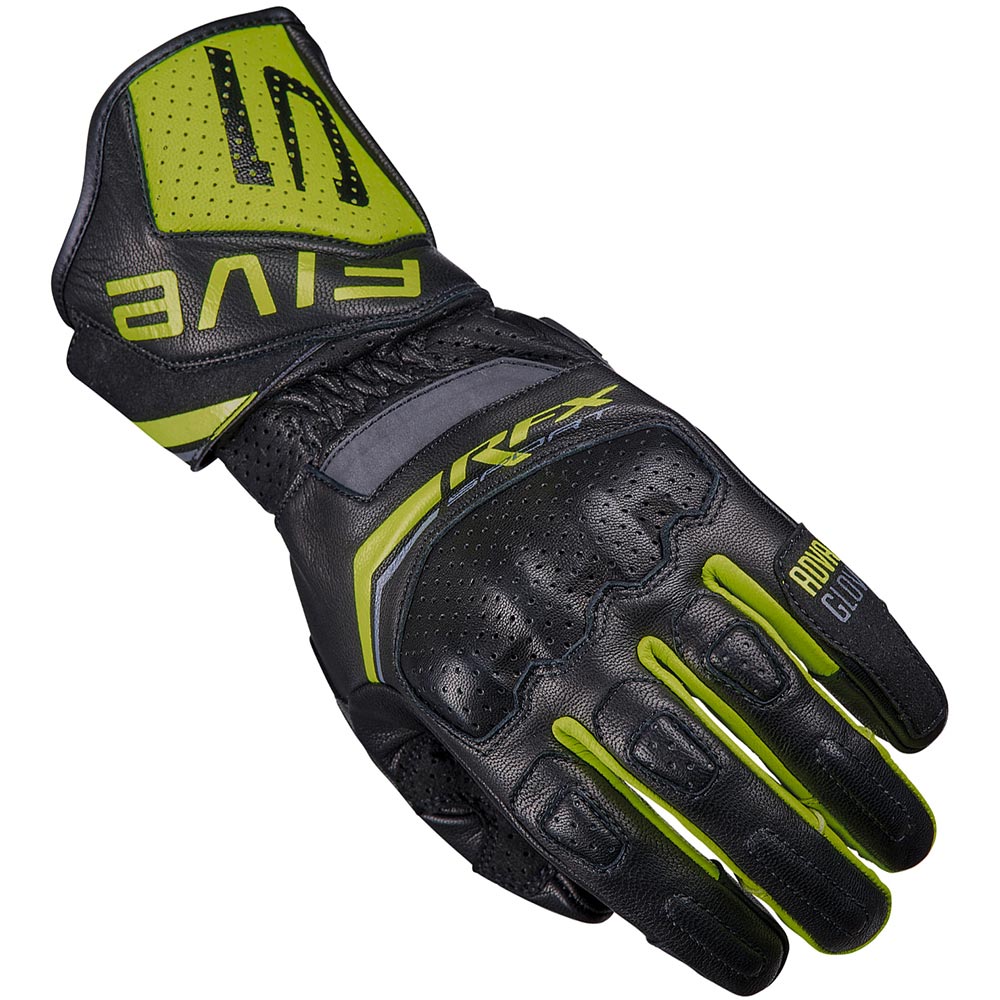 Five - Gants RFX Sport Evo Noir / Jaune fluo