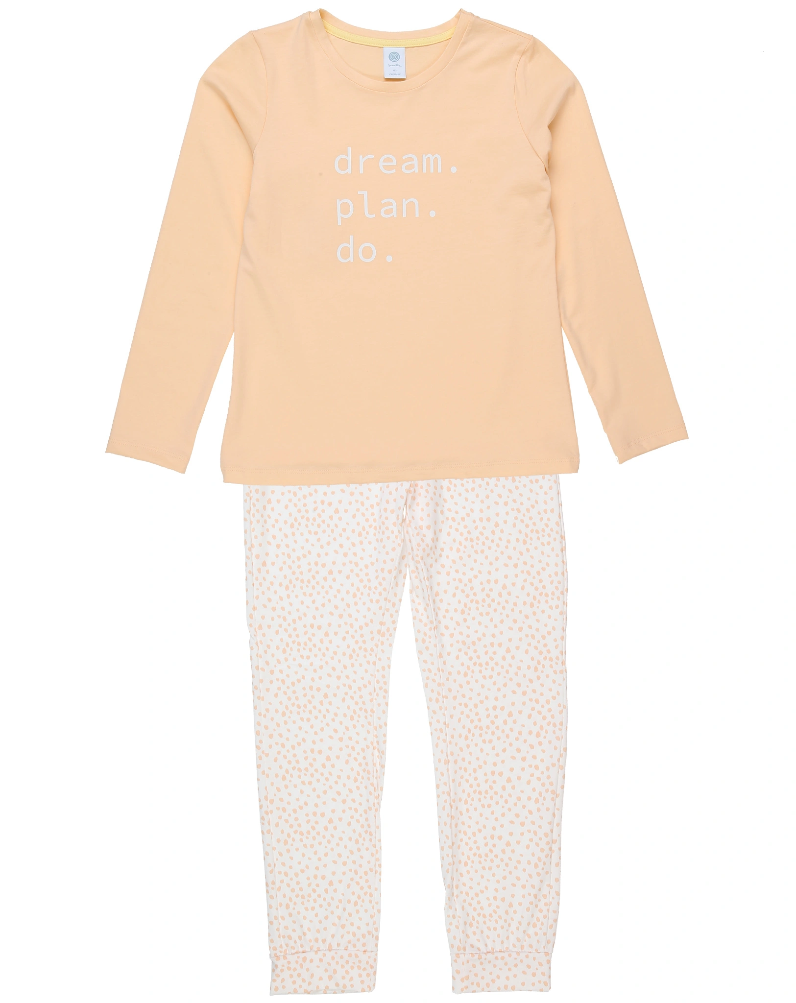 Schlafanzug DREAM PLAN DO lang in orange