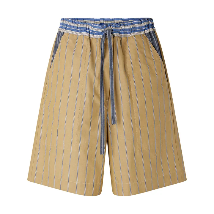 Soeur Bermuda Acapulco Rayures | Beige