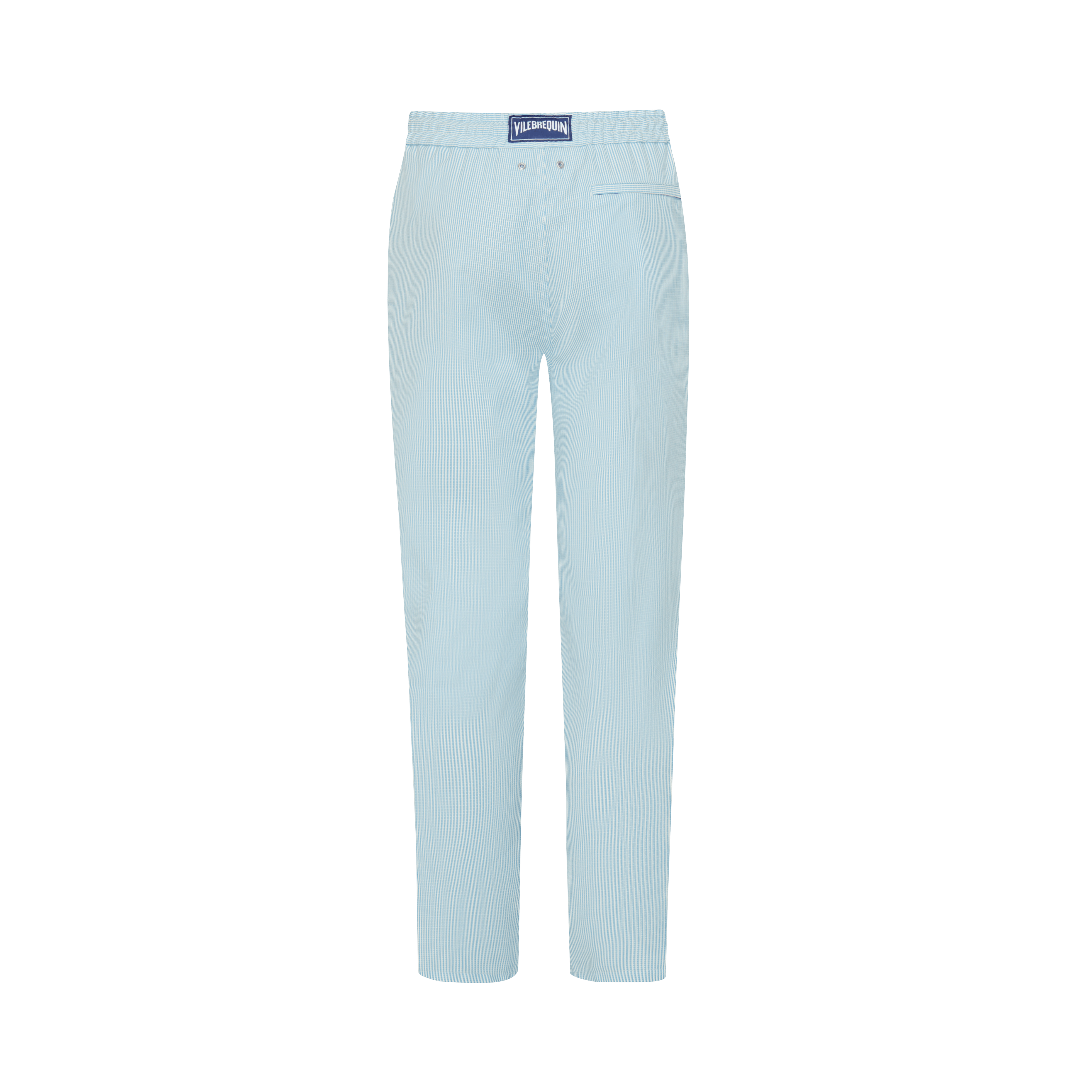 Pantalon coupe regular en laine homme Micro Rayures Tailoring