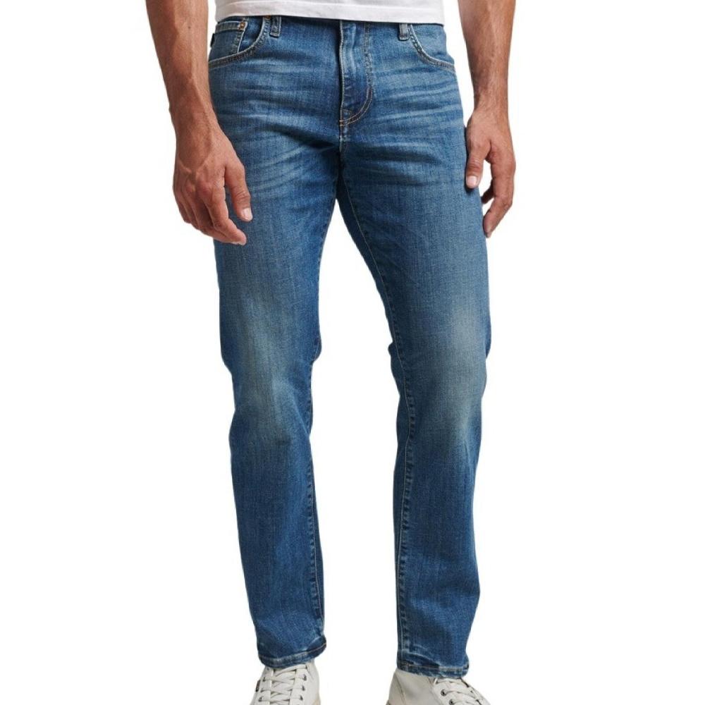Superdry Jeans Slim Bleu Moyen Homme Superdry Vintage Straight