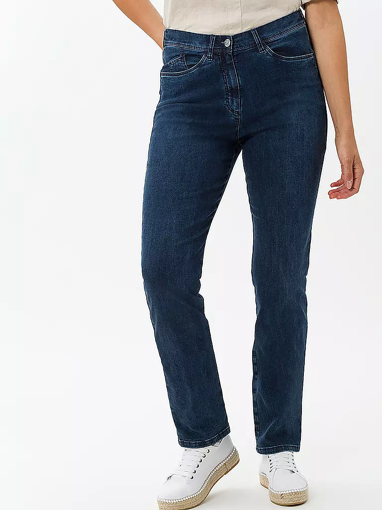 RAPHAELA BY BRAX Jeans Super Slim Fit LAURA SLASH blau