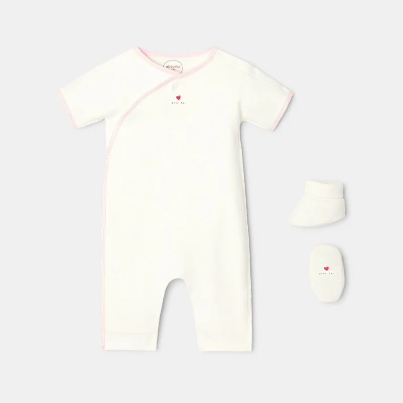 Pyjama prématuré rose naissance Absorba Rose