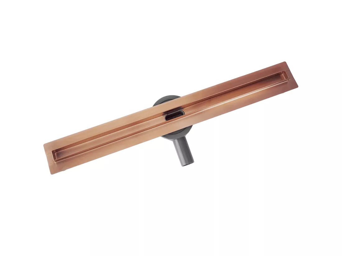 Drain Linéaire Rea Neox Slim Pro 900 Brush Copper