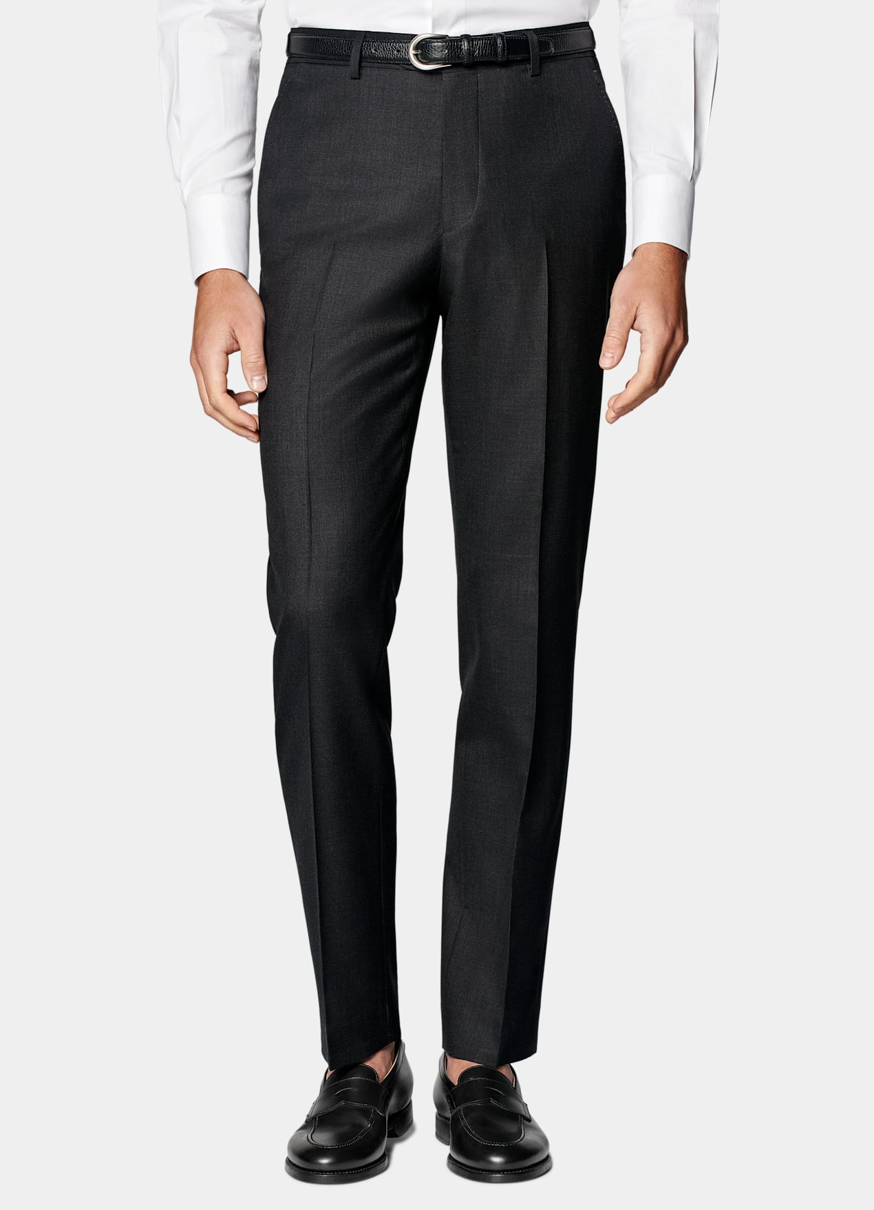 Costume Havana coupe Tailored gris foncé