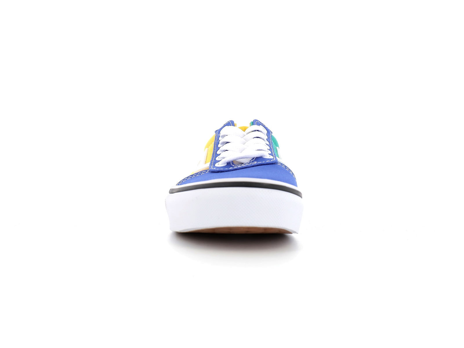 Vans-VN0A5KR6APR1 Textile Bleu-Jaune