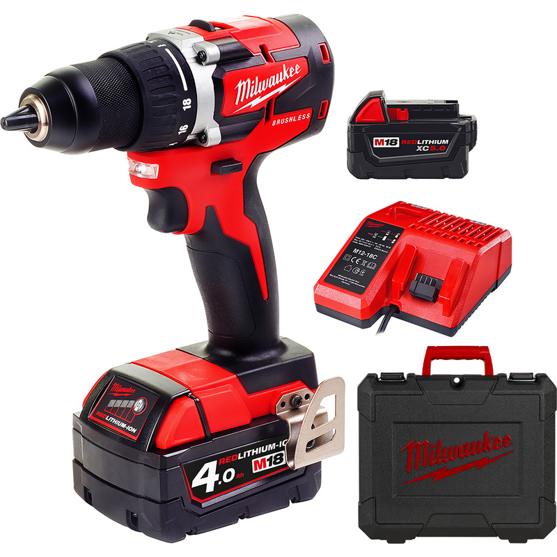 Milwaukee M18 CBLDD-402C accu schroefboormachine 18V 4,0Ah Li-ion