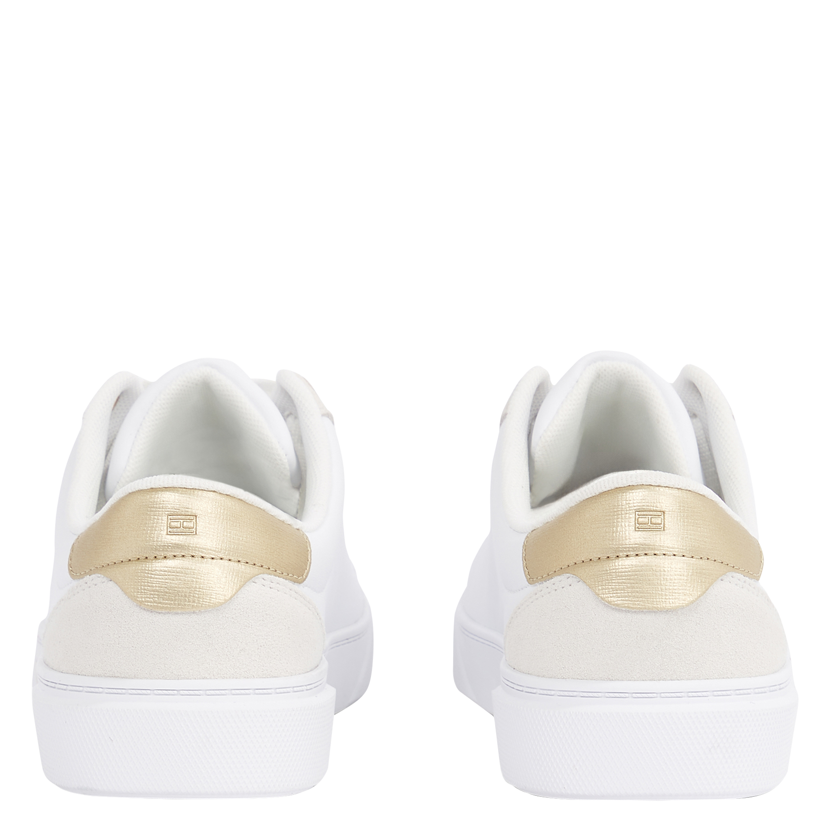 Baskets basses en cuir | Blanc
