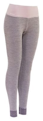 Legging Long Devold Kvitegga Merino 230 Femme Violet