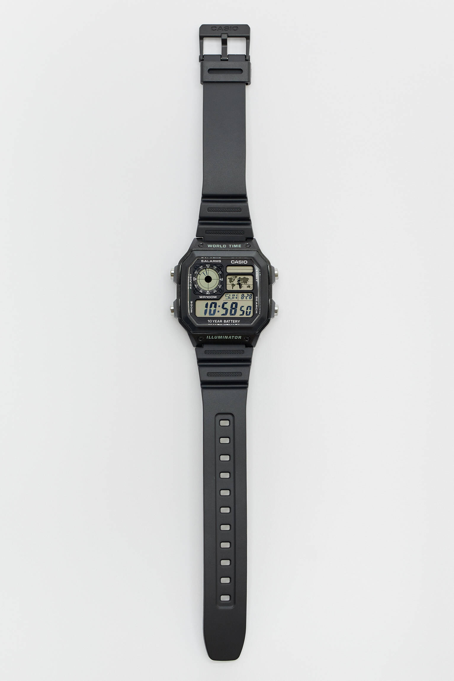 Relógio digital CASIO AE-1200WH-1AVEF - Preto