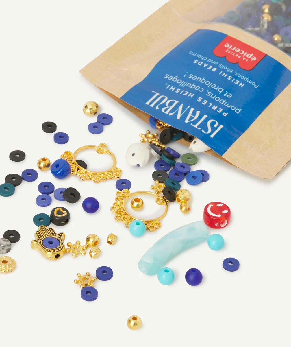 LA PETITE EPICERIEMÉLANGE DE PERLES HEISHI ET DE BRELOQUES - ISTANBUL