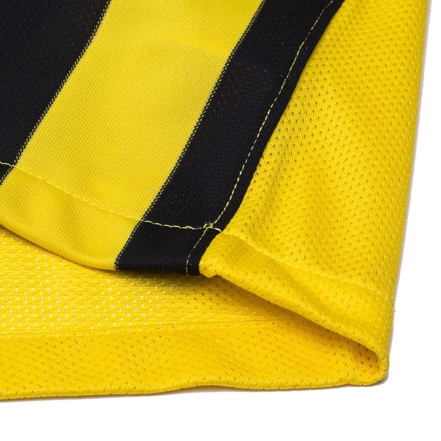 Nike Maillot Dri-FIT Striped Division IV - Jaune/Noir/Blanc Manches Longues Enfant