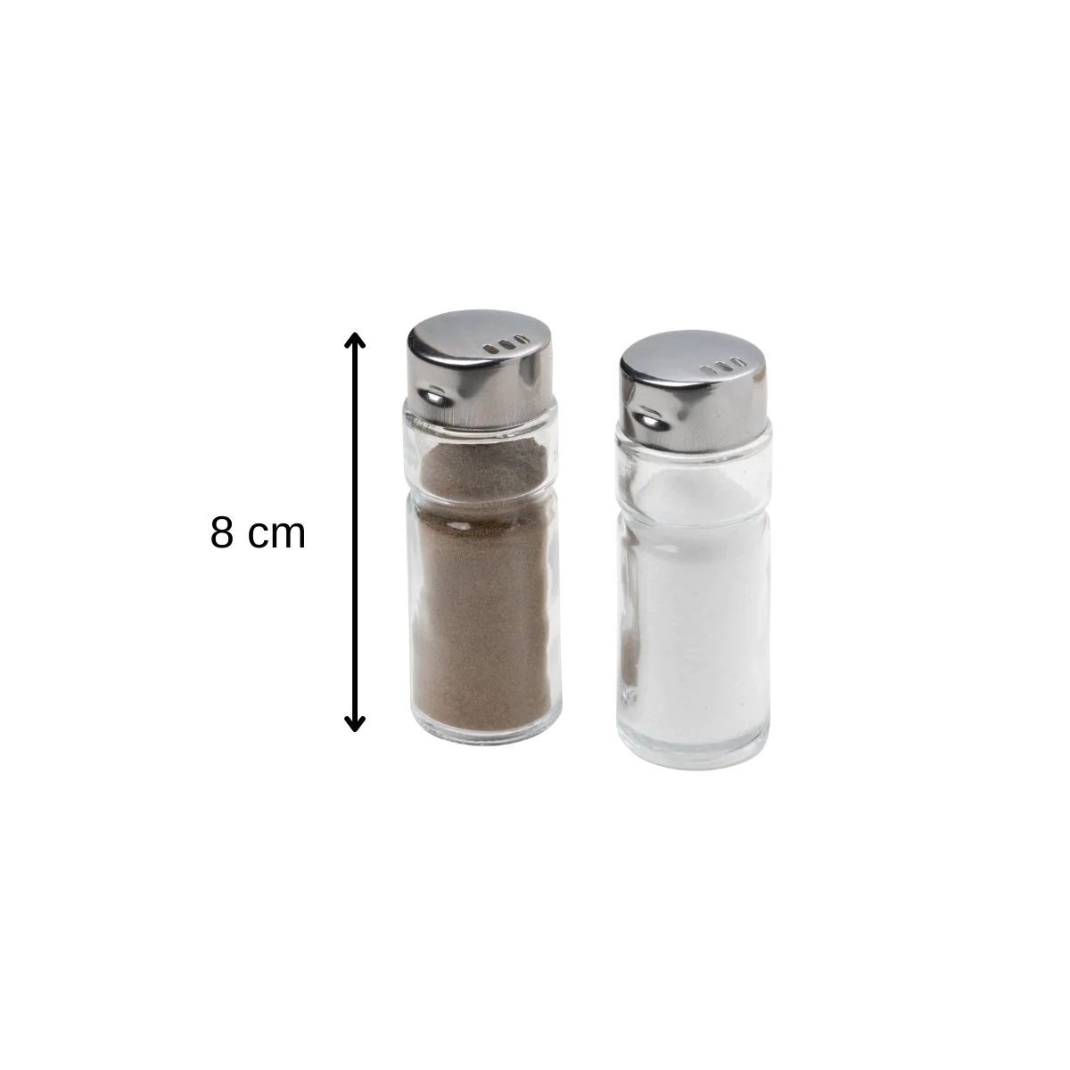 Lot de 12 salières/poivrières FM Professional