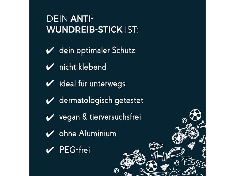 SUMMER SAVER Anti-Wundreib-Stick Sport Unisex 25 g Wasserfester Anti-Wundreib-Stick aus der TV-Show «Höhle der Löwen»
