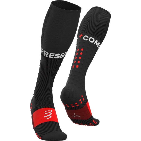 Compressport Meias de Joelho Full Socks Run 024003126 T2 Preto
