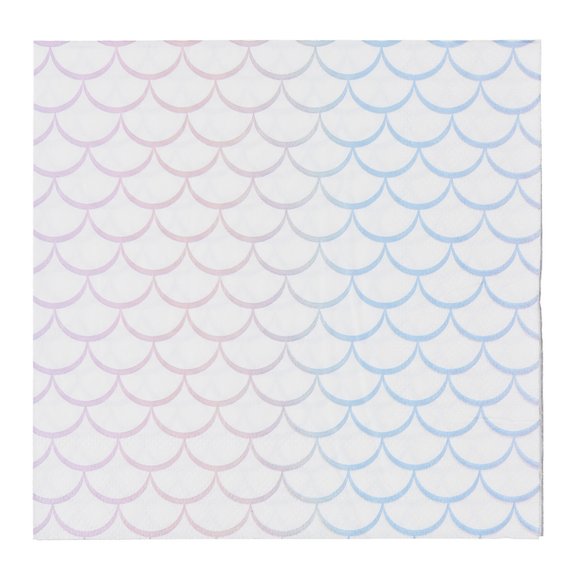 20 serviettes en papier Sirène