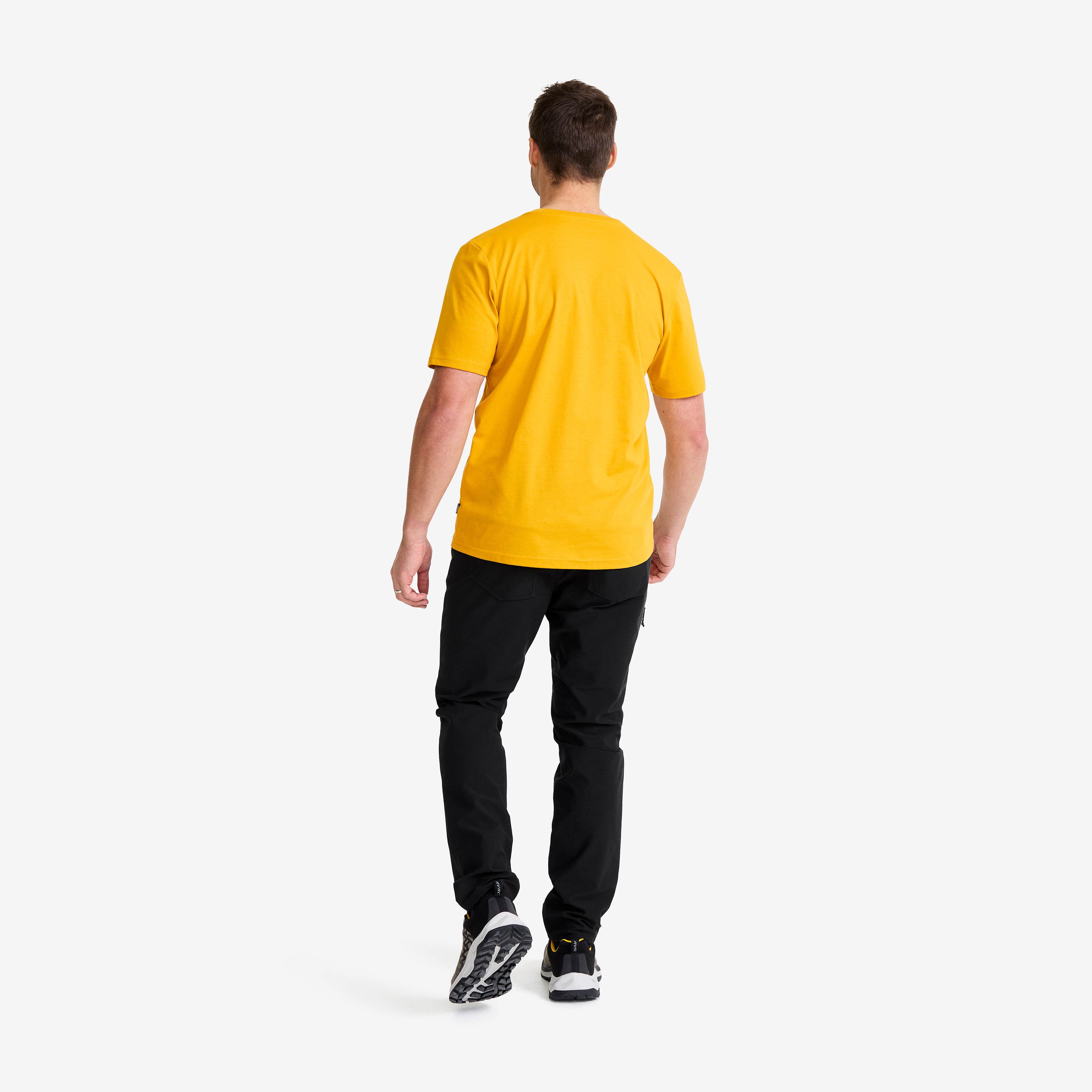 Easy Graphic Logo T-Shirt Herre Nugget Gold