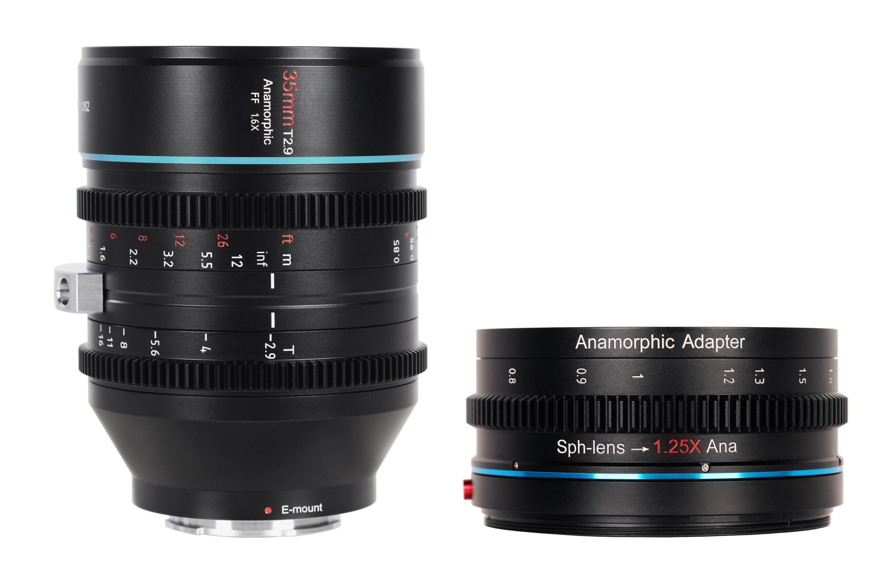 Festbrennweite Venus 35mm T/2.9 + 1.25x ADP – Nikon Z<br>Anamorphotisches Vollformat-Objektiv mit 1.25x anamorphotischem Adapter