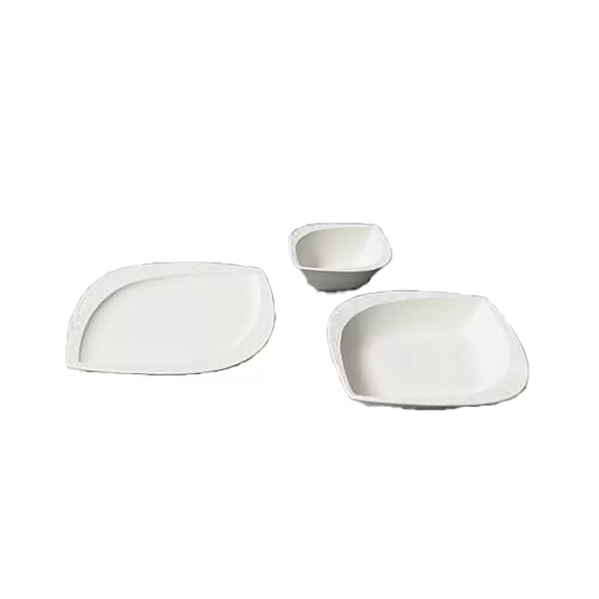 Tafelservice James Wood schwarz,weiss