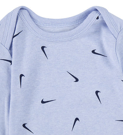 Nike Bodyer l/æ - 3-pak - Cobalt Bliss Heather