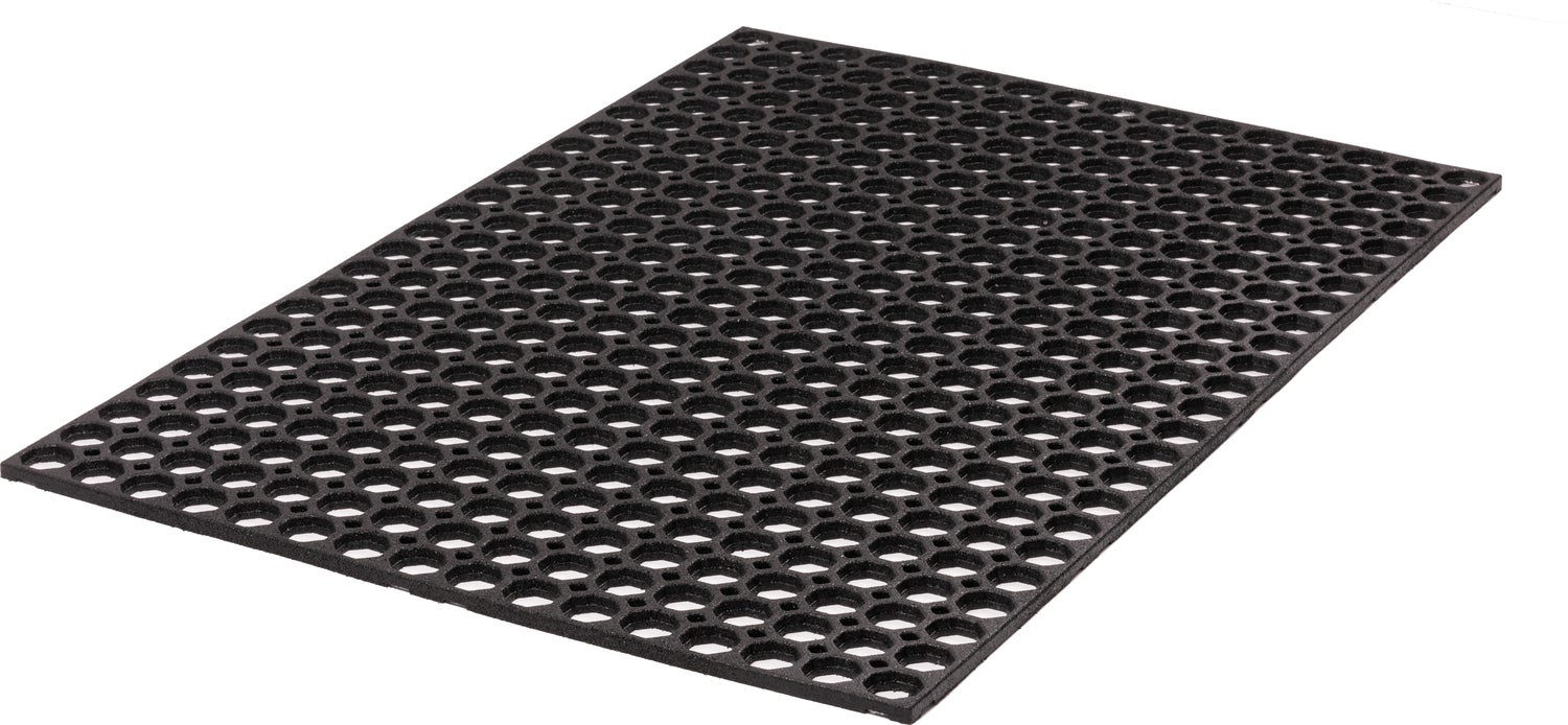 Multy Home buitenmat Honey Comb zwart 120 x 80 cm
