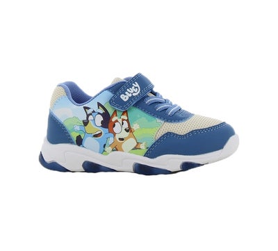 Bluey Blinkende Sneakers, Blue/Off White