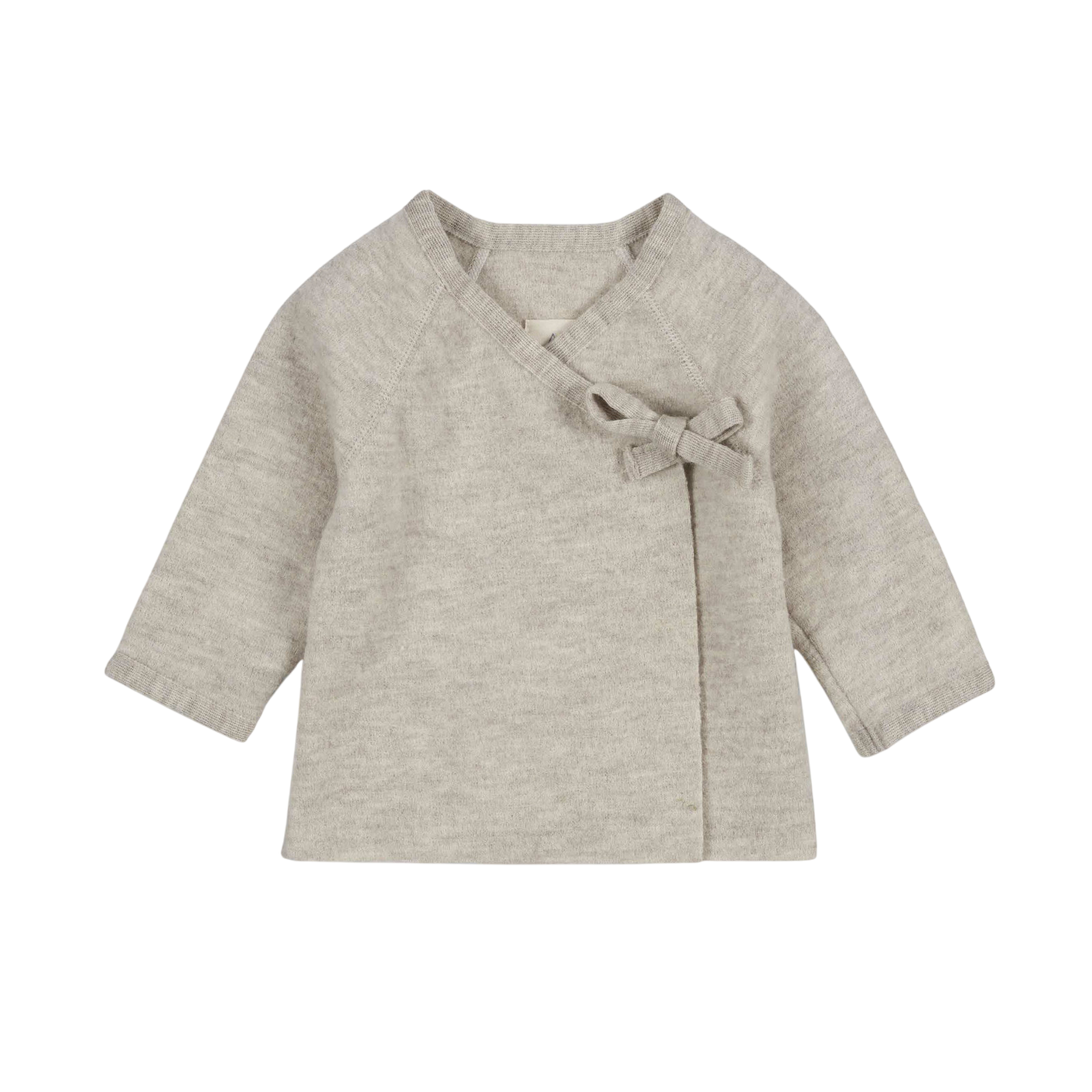 Baby Wollwalk-Jacke Schurwolle natur