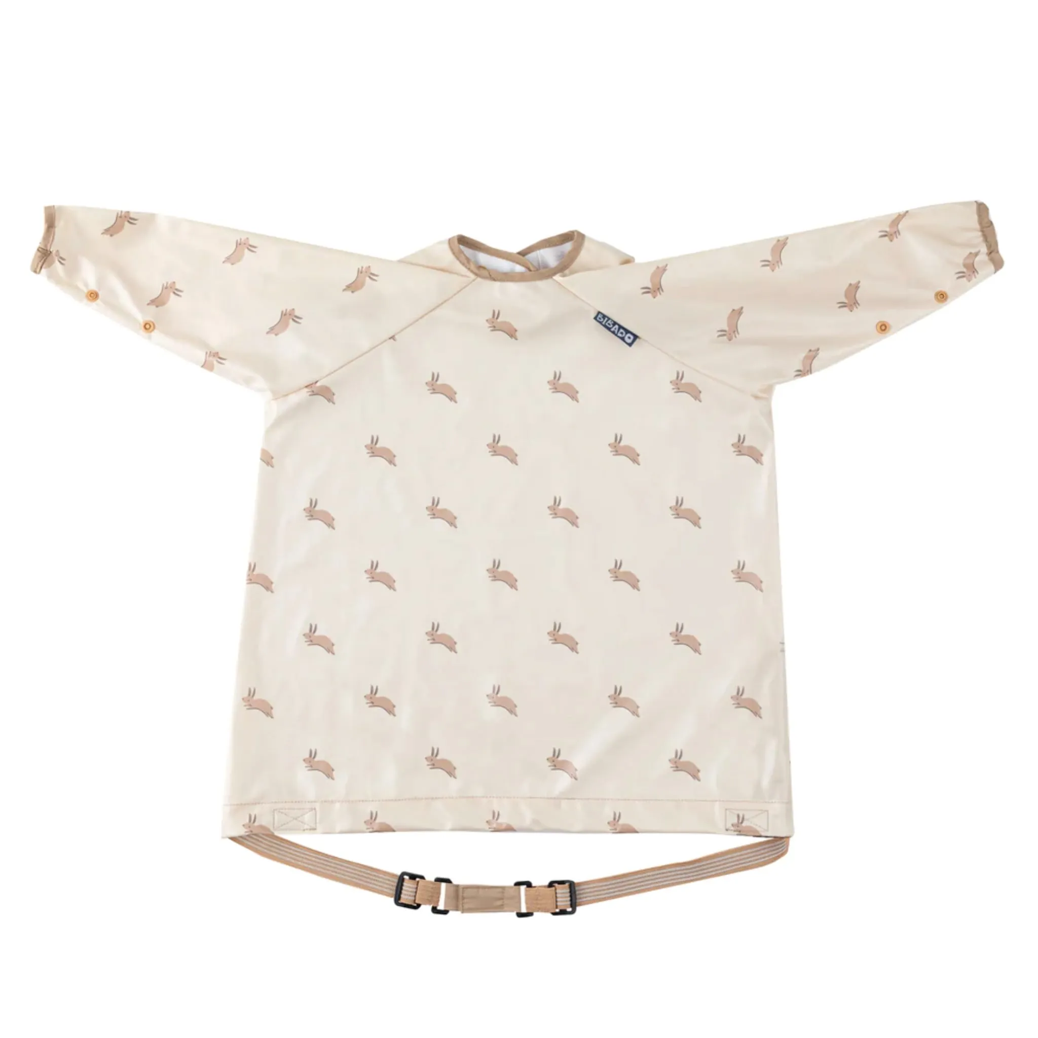 Bibado Bavoir Manches Longues - Lapin