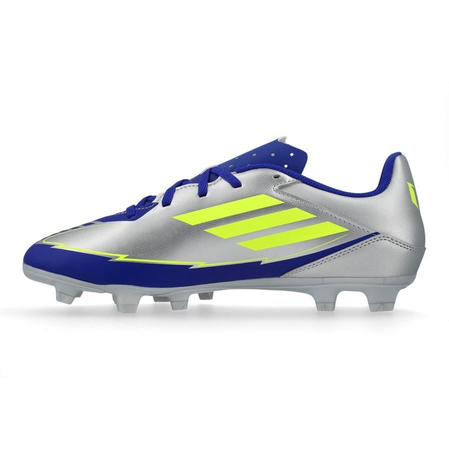 adidas F50 Messi Club FxG La Vida Rapida - Argenté/Jaune/Bleu