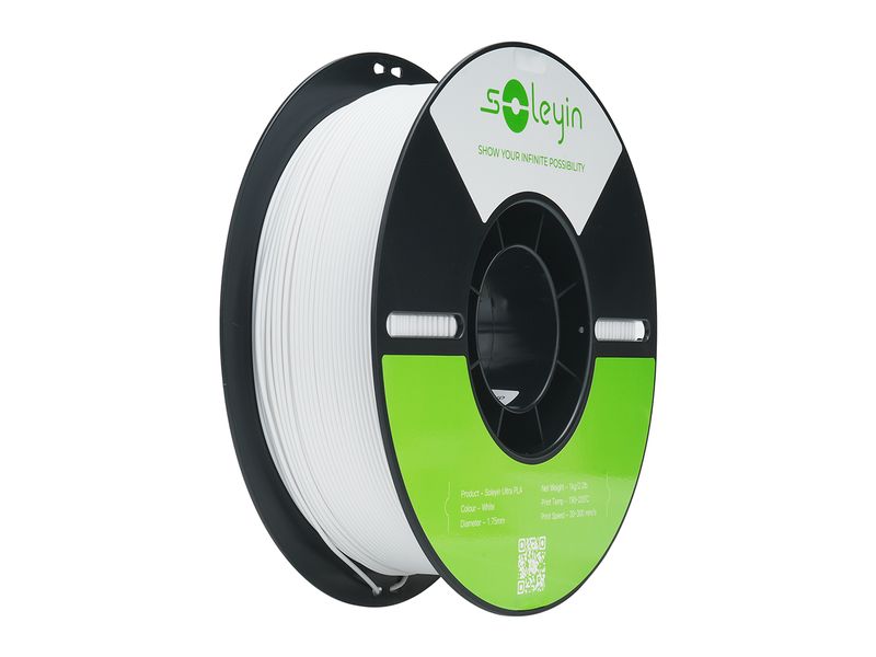 Creality Filament Soleyin Ultra-PLA Weiss 1.75 mm 1.29 kg 1.75 mm PLA Filament