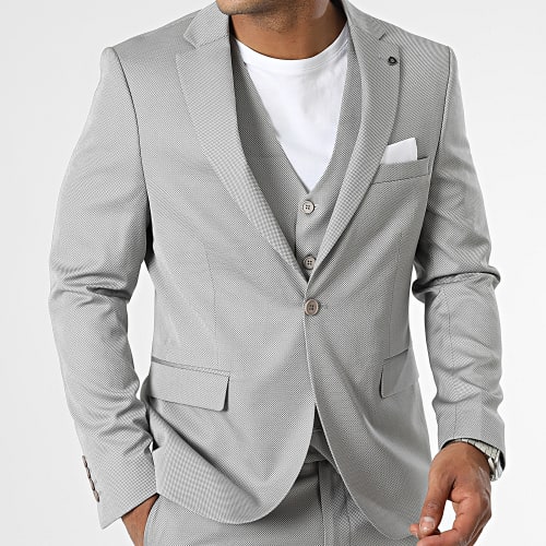 Costume 3 Pièces Gris