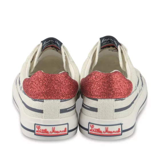 Baskets BLANC LITTLE MARCEL
