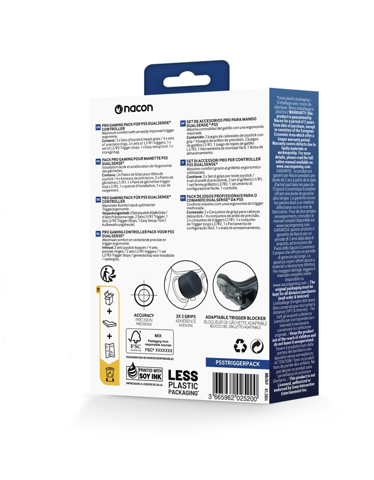 Nacon Pro Trigger Pack For Dualsense PS5