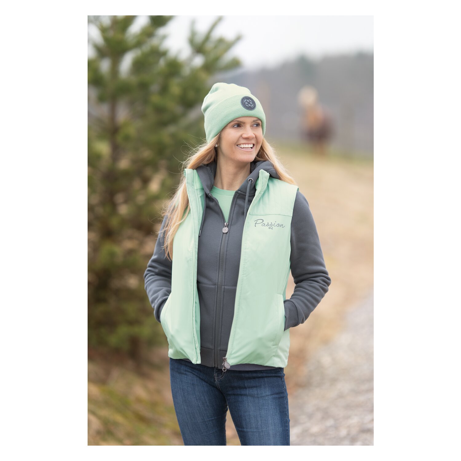 Passion 4Q Beanie  - light aqua - Einheitsgröße
