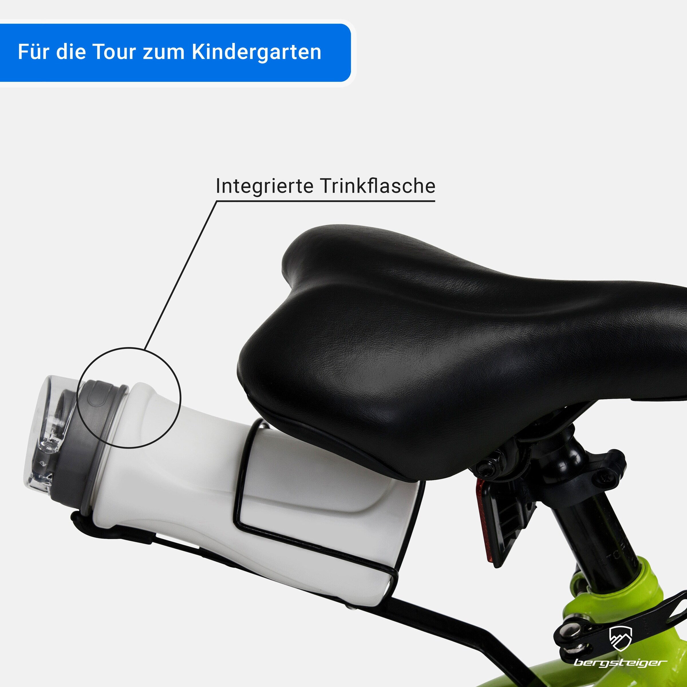 Bergsteiger Kinderfahrrad Monaco 20 Zoll | racing green