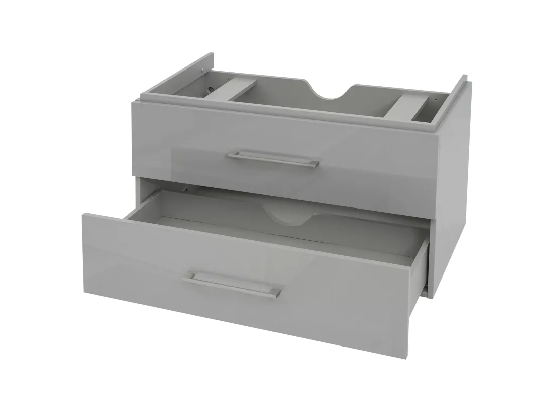 Premium Meuble sous-lavabo MCW-D16, gris