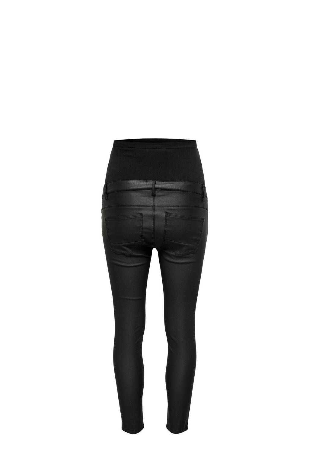 ONLY MATERNITY low waist skinny zwangerschapsjeans OLMKENDELL zwart