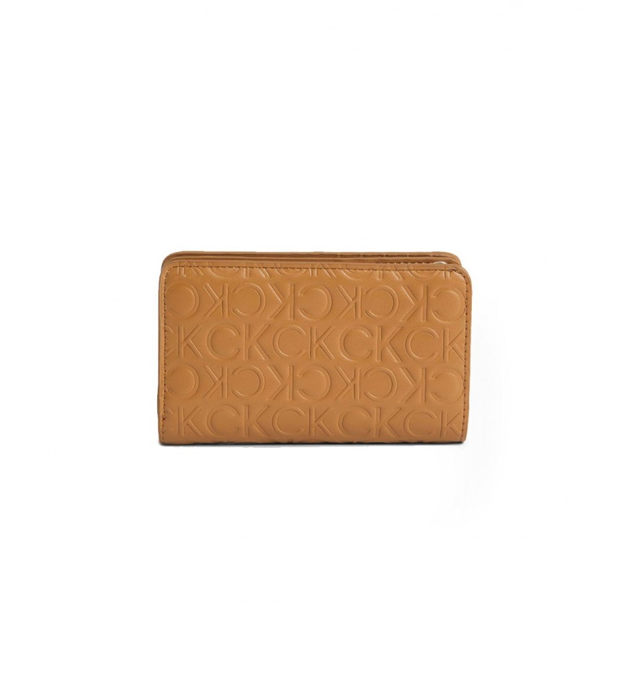 Carteira Calvin Klein Bifor Fr marrom