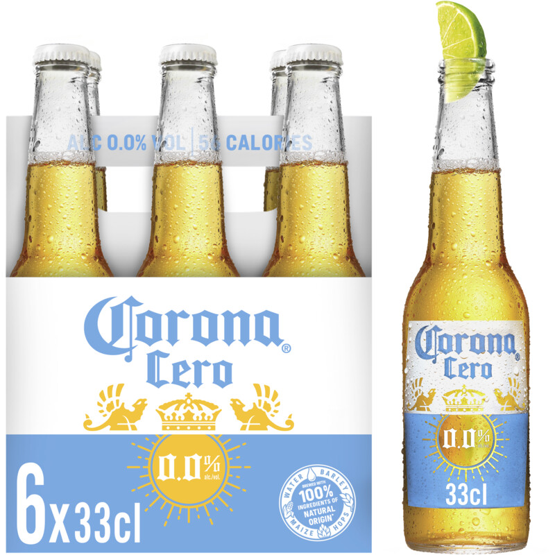 Corona Cero 0.0 alcoholvrij bier 6-pack