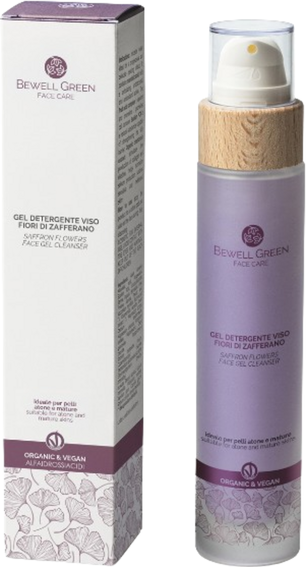 BeWell Green  Saffron Flowers Face Gel Cleanser, 100 ml