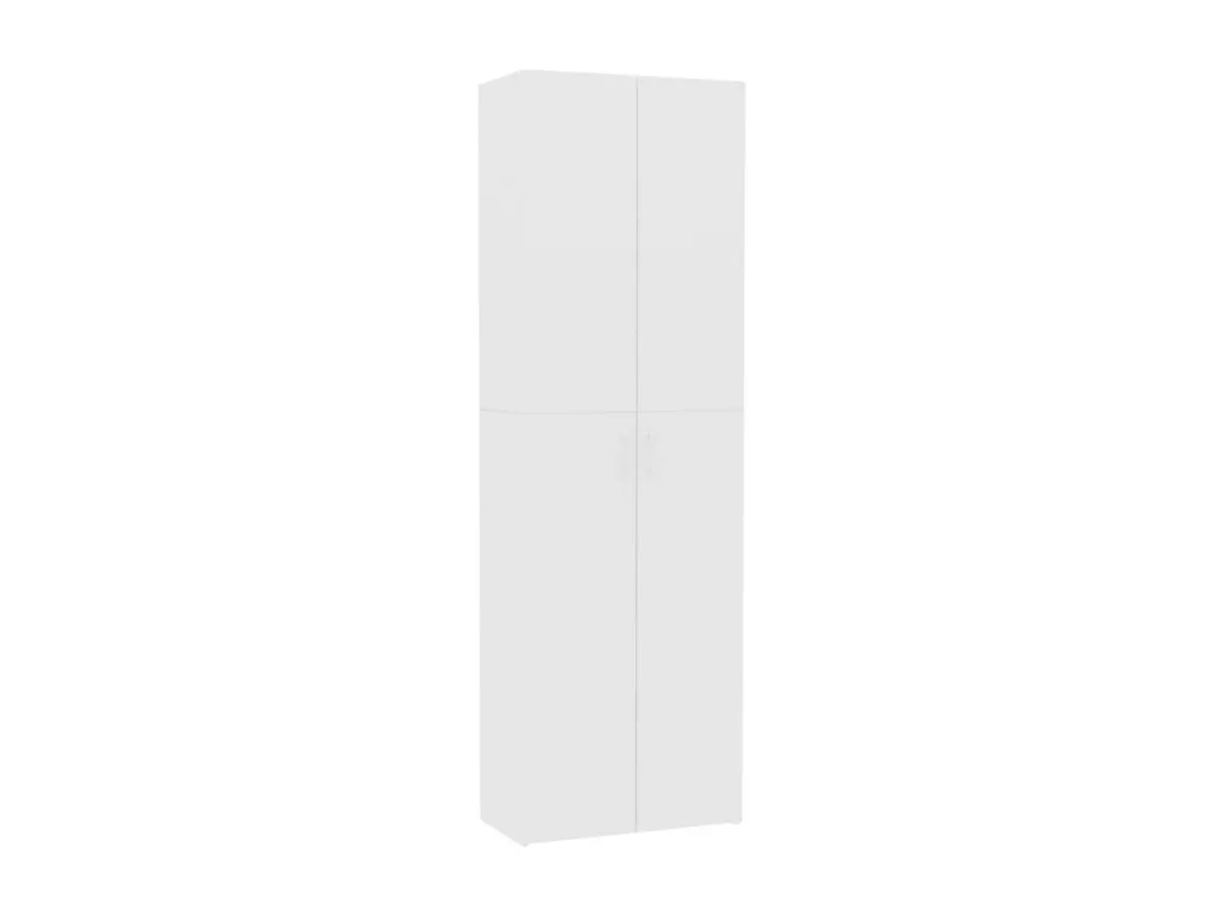 Armoire de bureau Blanc 60 x 32x190