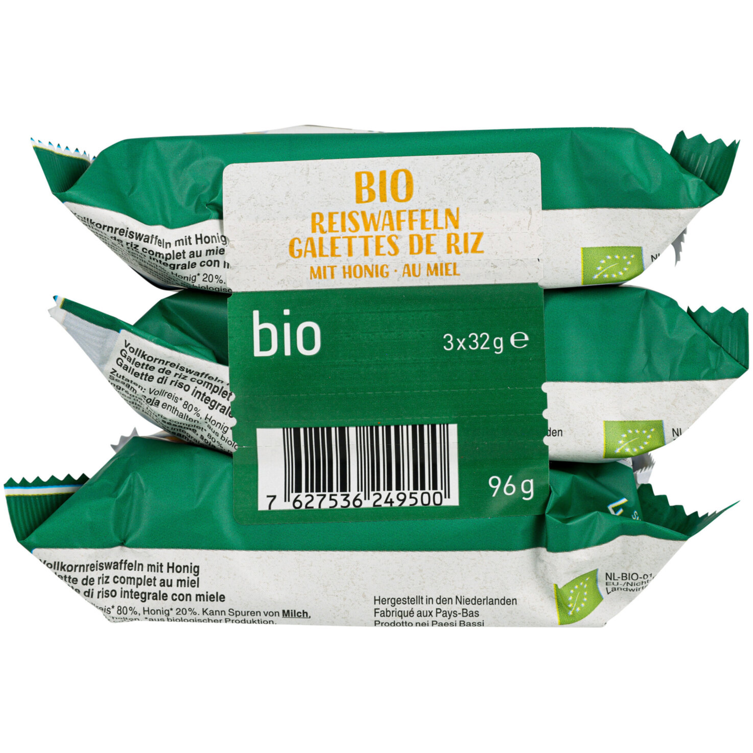 Naturaplan Bio Reiswaffeln Honig