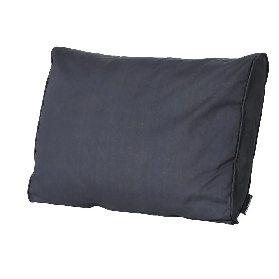 Madison - Lounge rug Basic black - 73x43 - Antraciet