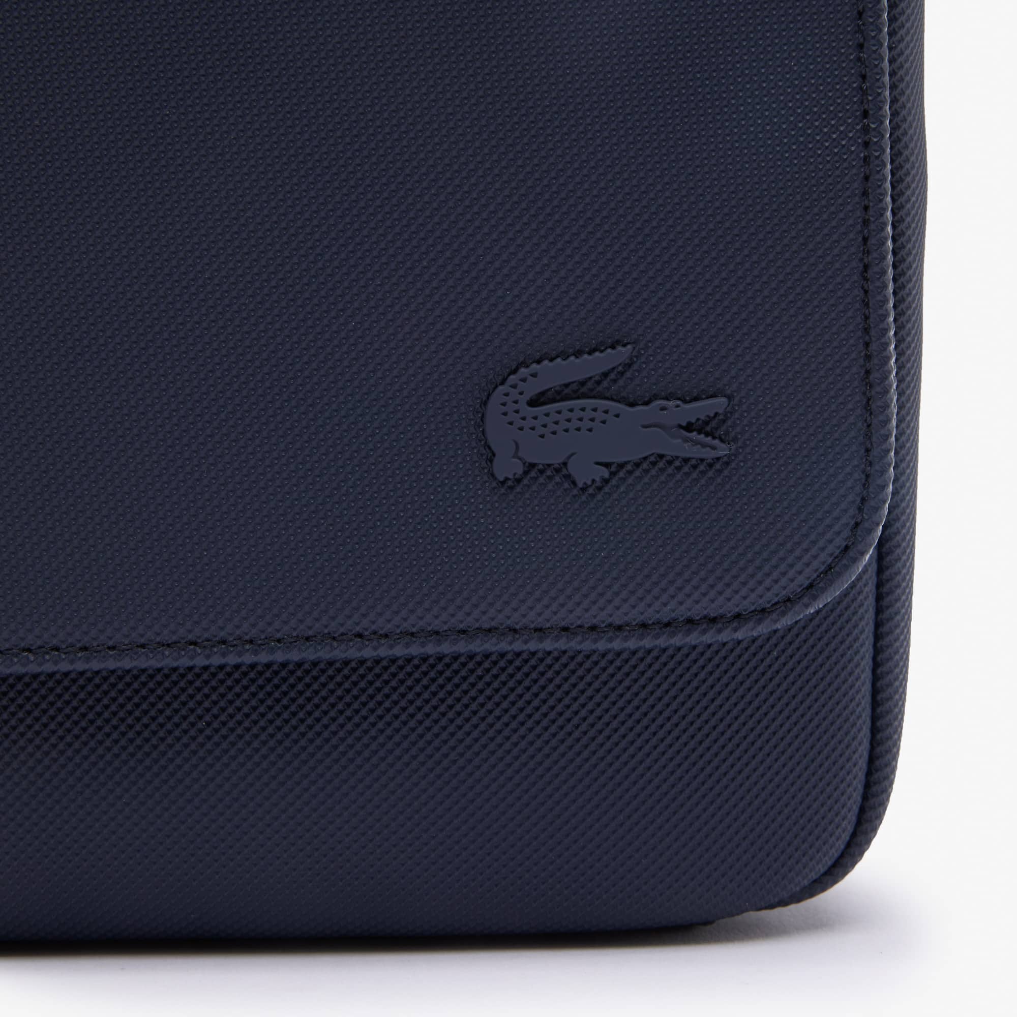 Sacoche plate à rabat Men's Classic Sacoches & Pochettes - Bleu - Lacoste - Homme