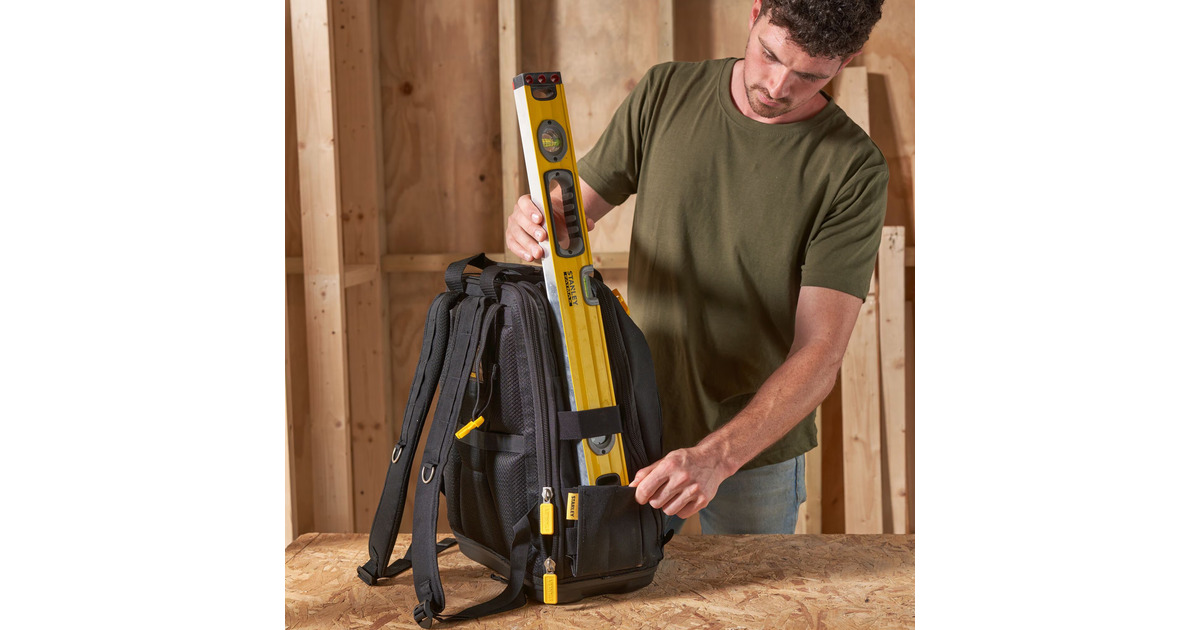 StanleyFATMAX Rugzak Quick Access  (Zwart/geel)