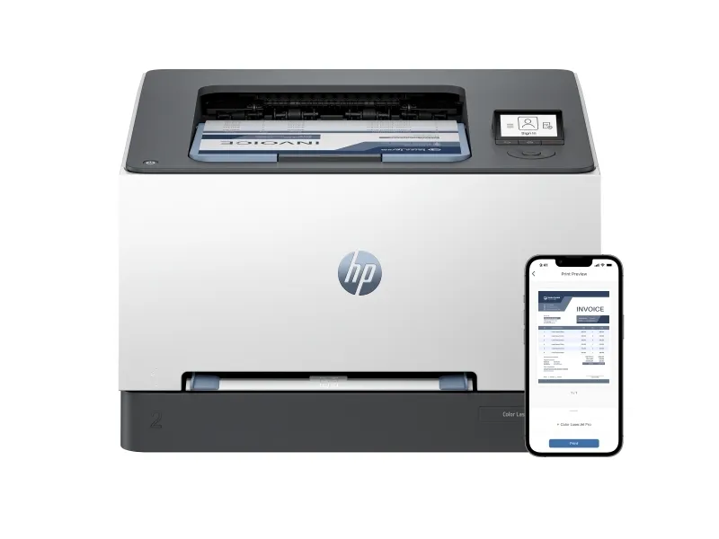 HP Color LaserJet Pro 3202dw - Printer - farve - Duplex - laser - A4/Legal - 600 x 600 dpi - op til 25 spm (mono) / op til 25 spm (farve) - kapacitet: 251 ark - Gigabit LAN, USB 2.0, Wi-Fi(ac)