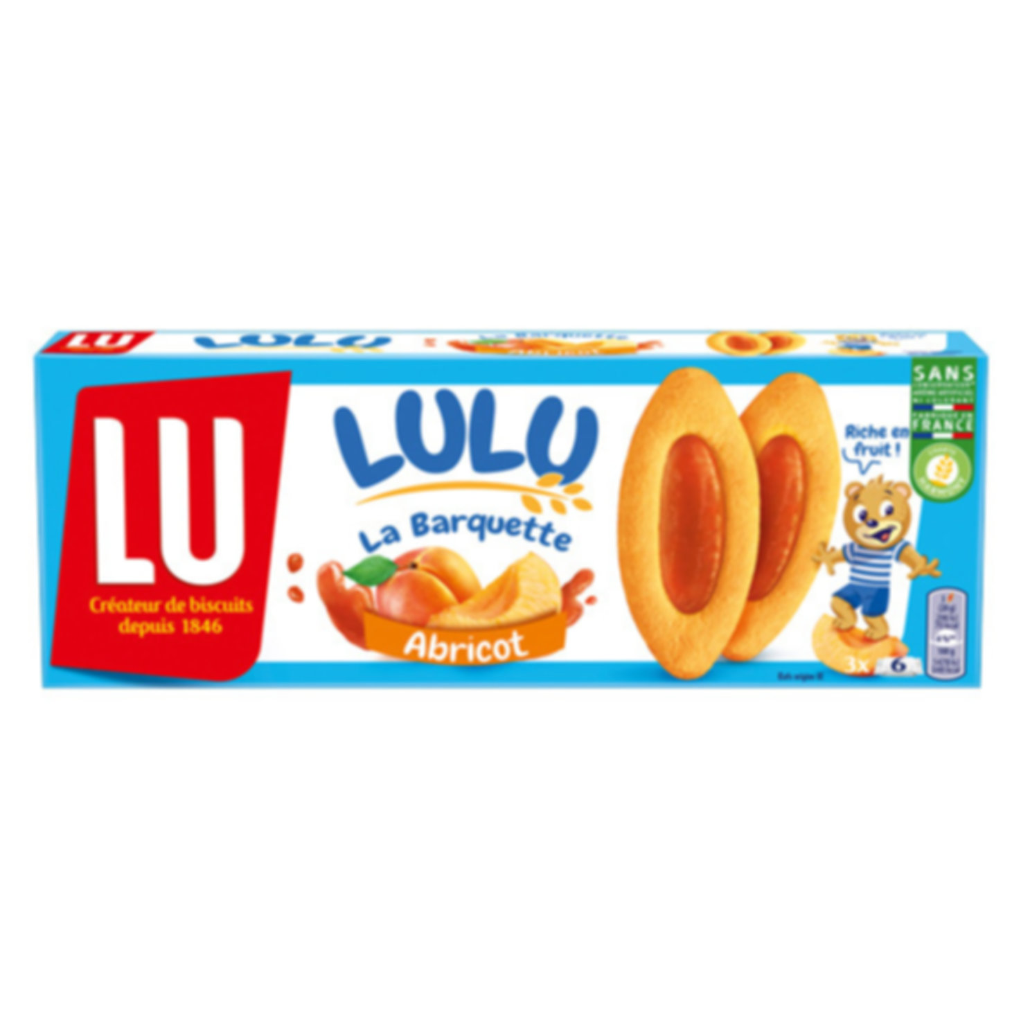 Lu Lulu Barquette Aprikose